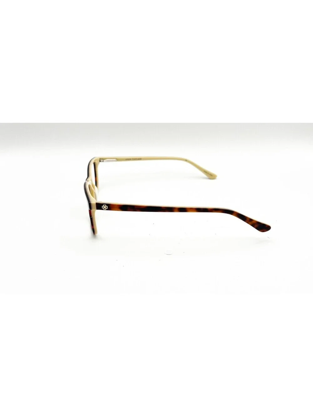 Ann Taylor At324 C02 Tortoise Brown Cream Authentic Eyeglasses 52-15-132